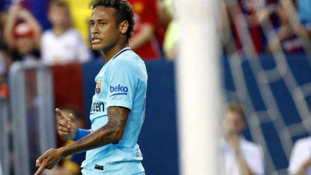 Nächstes Tor für den FC Barcelona in der Saisonvorbereitung: Neymar
