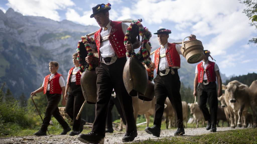 Schweizer Tradition: die Alpabzüge