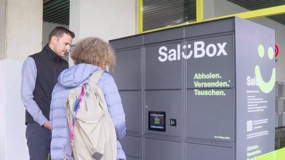 Die «SalüBox» soll in Zürich für weniger Päckliverkehr sorgen