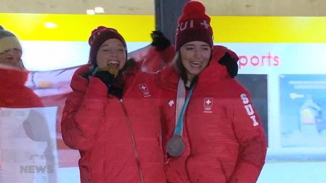 Doppelsieg für Schweizer Ski-Freestylerinnen