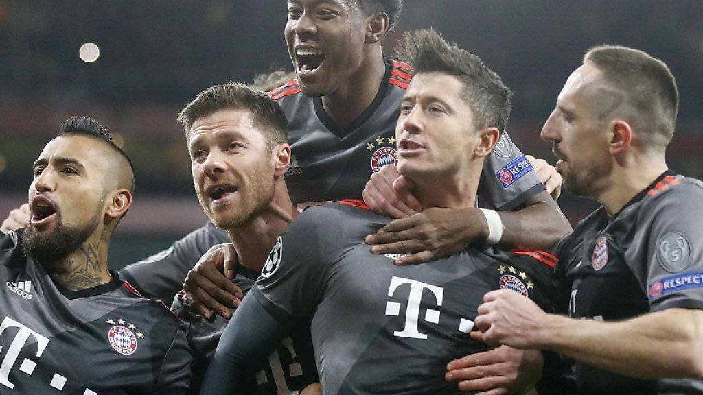Bayern München konnte wieder fünfmal jubeln