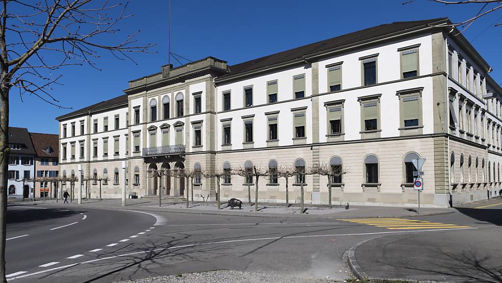 Das Thurgauer Regierungsgebäude. Die Thurgauer Grünen finden, es sei an der Zeit, dass auch jemand von ihnen in der Regierung mitarbeite. (Archivbild)