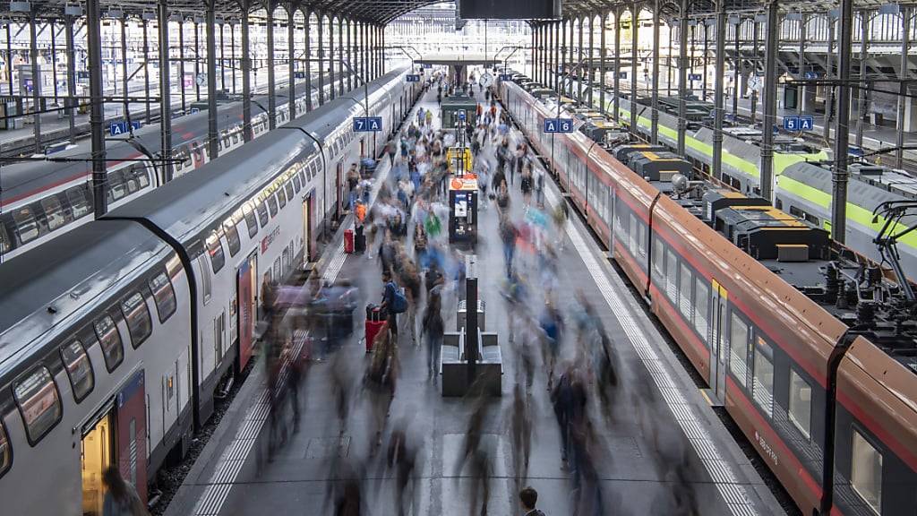 Der Obwaldner Kantonsrat will das Projekt Durchgangsbahnhof Luzern vorantreiben. (Archivbild)