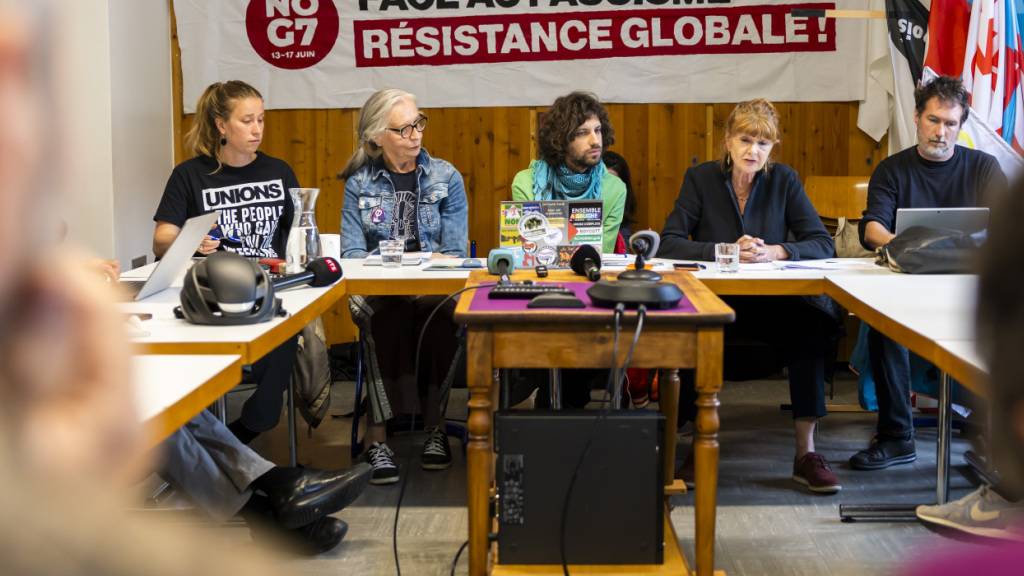 Mitglieder der Koalition NoG7 sind der Ansicht, dass die Mobilisierung gegen den G7-Gipfel in Evian «durch ein Verbot nicht aufgehalten werden kann».