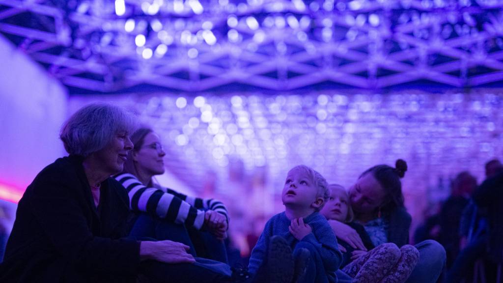 Die neue St. Galler Kantonalbank Halle eröffnete Anfang März 2024. (Archivbild)
