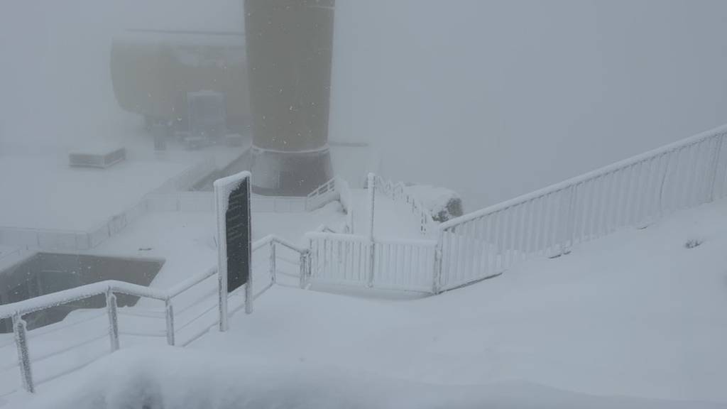 Wintereinbruch im Alpstein