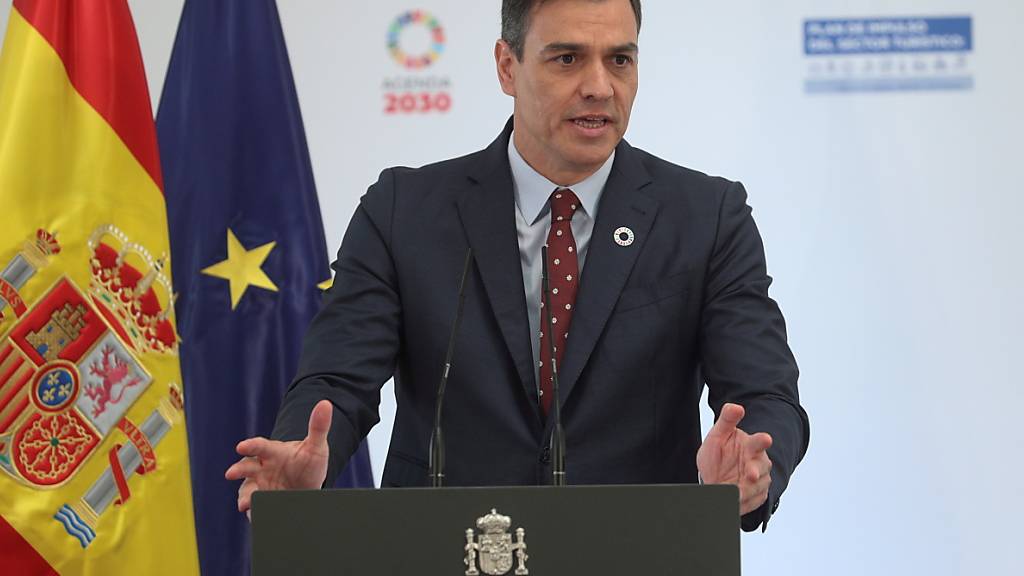 In Spanien endet um Mitternacht der Corona-Notstand nach 98 Tagen. Regierungschef Pedro Sánchez rief die Bevölkerung dazu auf, die Hygiene- und Gesundheitsregeln weiterhin einzuhalten, um eine zweite Infektionswelle zu vermeiden. (Archivbild)