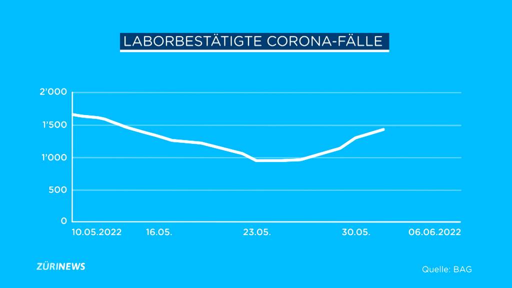 Corona Zahlen steigen auf den Sommer hin