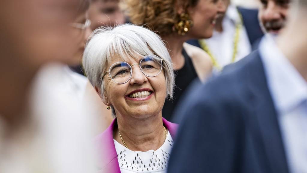 Lobte Locarnos Mut: Bundesrätin und Kulturministerin Elisabeth Baume-Schneider am 78. Locarno Film Festival.