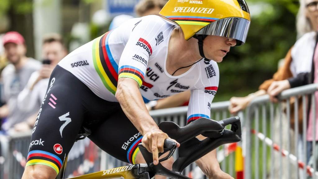 Remco Evenepoel, der Star der Tour de Romandie von letzter Woche, ist mit seinen Leistungen in der Schweiz zufrieden