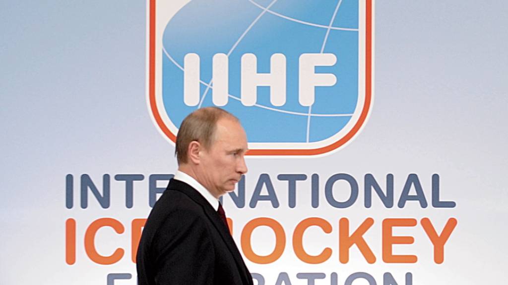 Wladimir Putin wird im kommenden Jahr die besten Eishockey-Spieler nicht empfangen können