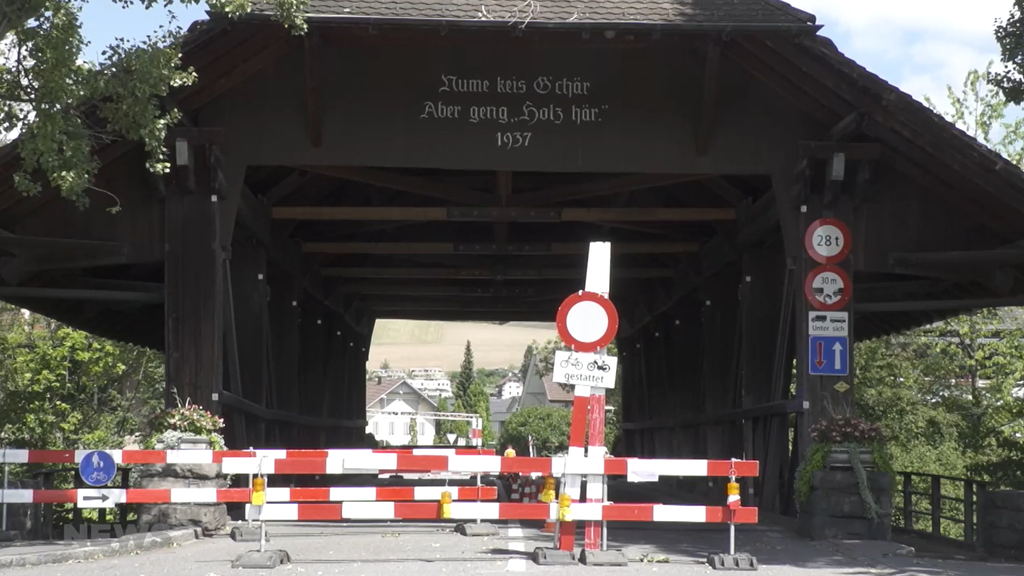 Die Tage der alten Holzbrücke in Steffisburg sind gezählt