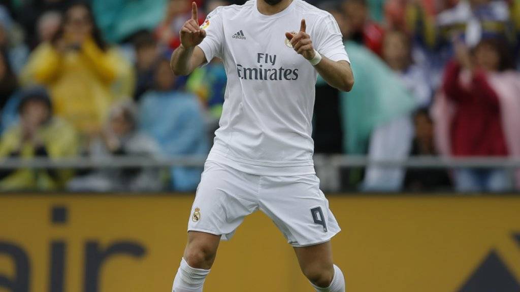 Überbot beim 5:1 in Getafe seinen Saisonrekord für Real Madrid: Karim Benzema
