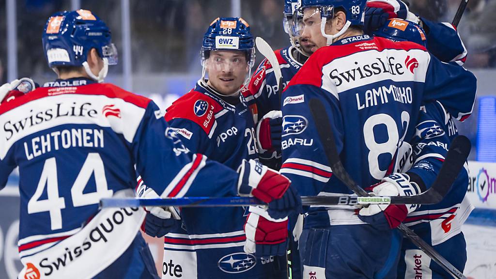 Die ZSC Lions besiegten den EHC Biel zum zehnten Mal in Folge