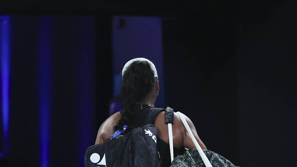 Bereits nach der 1. Runde wieder auf dem Weg nach Hause: Naomi Osaka