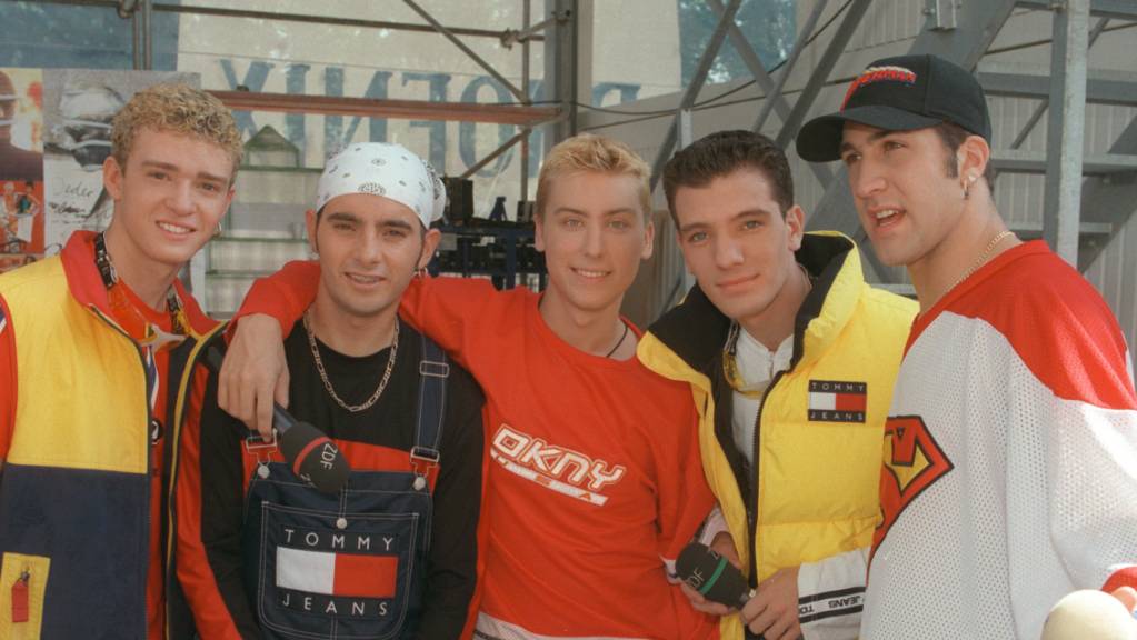 Justin, Chris, Lance, J.C. und Joey auf dem Höhepunkt ihrer Boygroup-Karriere.