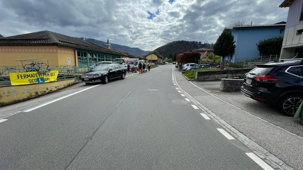 Auf der Kantonsstrasse in Castaneda GR kam es am Montag zu einem Verkehrsunfall.