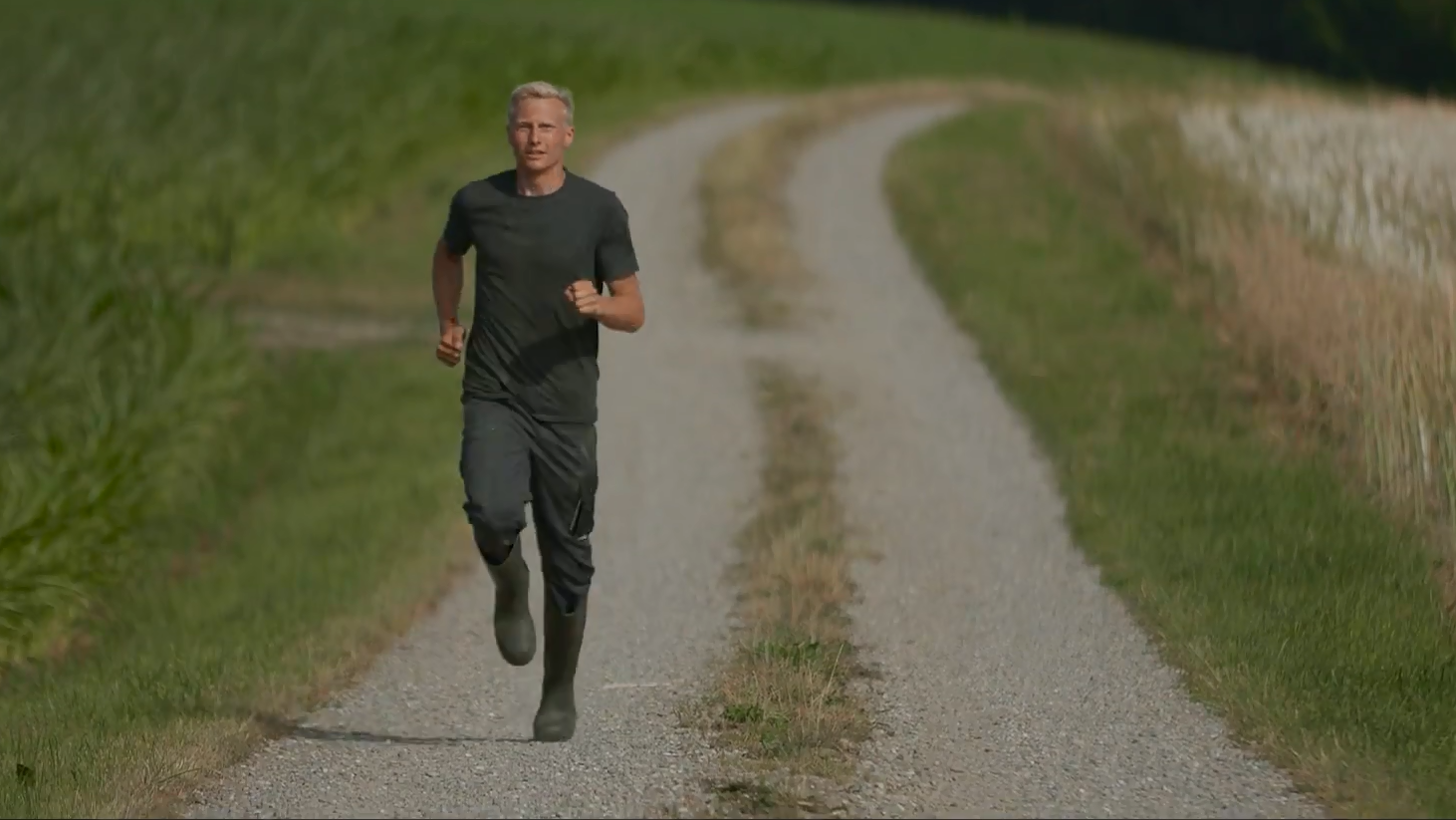 Der «Fastest Farmer» heisst so, weil Wägeli laut eigener Aussage der schnellste Marathonläufer ist, der gleichzeitig als Bauer arbeitet.