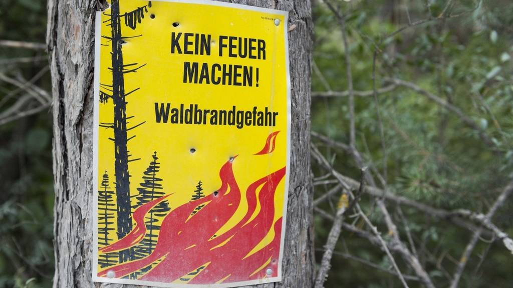 Im Südbünden und im Tessin besteht momentan ein Feuerverbot im Freien.