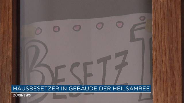 Gebäude der Heilsarmee besetzt