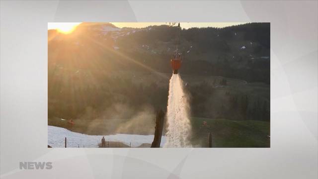 Erneuter Waldbrand in Sendegebiet