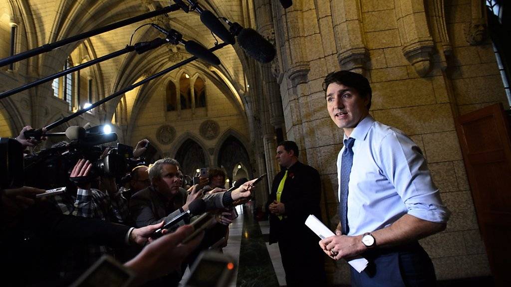 «Wir entschuldigen uns für die Herzlosigkeit»: Kanadas Premierminister Justin Trudeau.