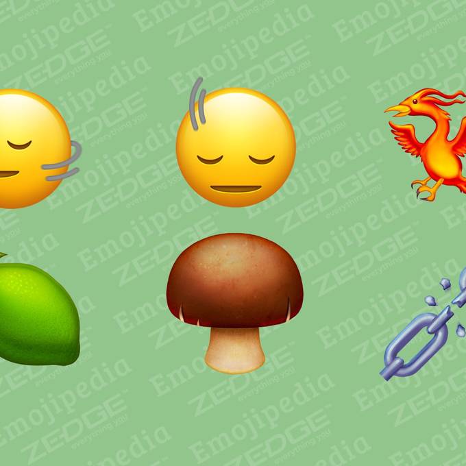 Diese neuen Emojis kannst du schon bald versenden