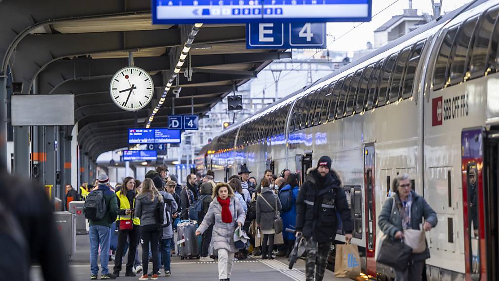 Zwischen Lausanne und Genf verkehren die Züge wieder nach Fahrplan. (Archivbild)