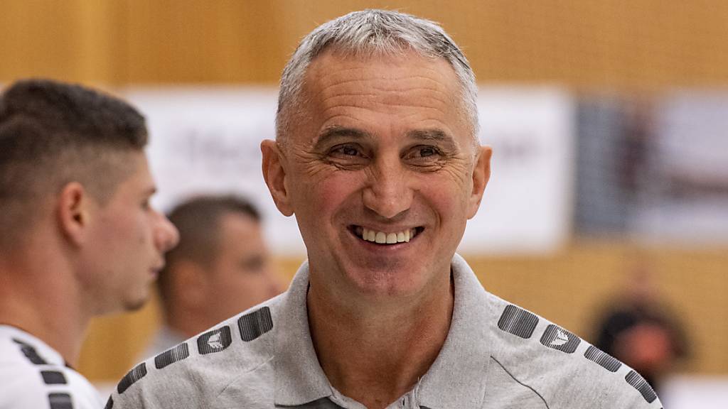 Hat gut Lachen: Kriens-Luzern Trainer Goran Perkovac.