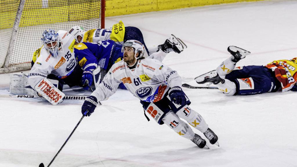 Im Spiel zwischen Kloten und Ambri-Piotta ging es bisweilen turbulent zu und her