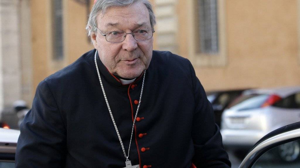 Ist mit Missbrauchsvorwürfen konfrontiert: der australische Kardinal George Pell. (Archiv)