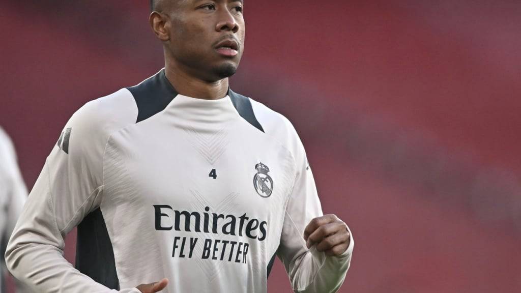 David Alaba von Real Madrid fällt erneut verletzungsbedingt aus