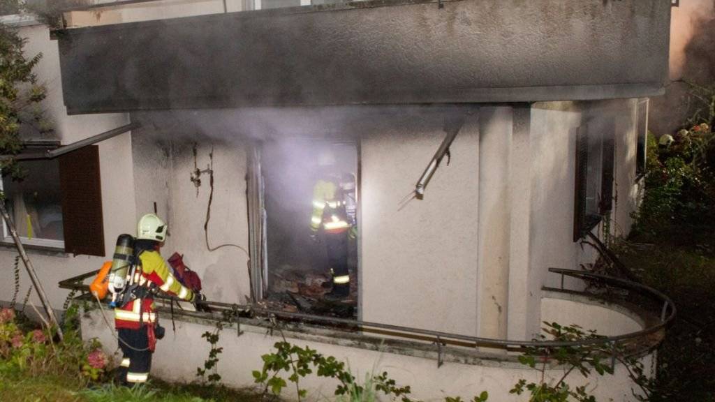 Unbewohnbar: Das in der Stadt Luzern in Brand geratene Mehrfamilienhaus im Hinterbramberg-Quartier.