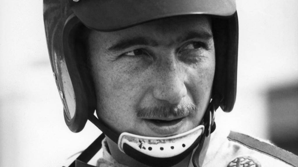 Unvergessen: Jo Siffert mit seinem Helm mit Schweizer Kreuz