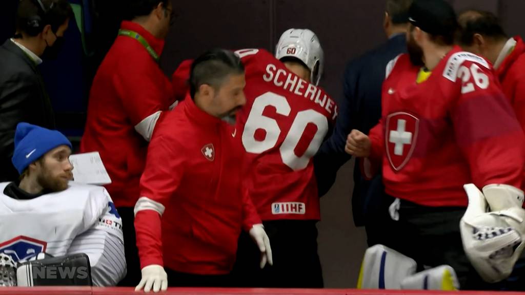 Verletzt: SCB-Stürmer Tristan Scherwey kann nicht mehr an der WM weiterspielen