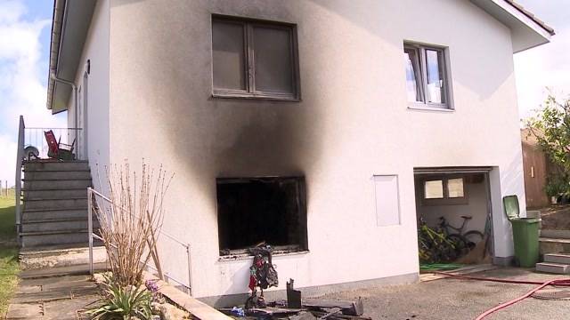 Hausbrand in Kleinlützel