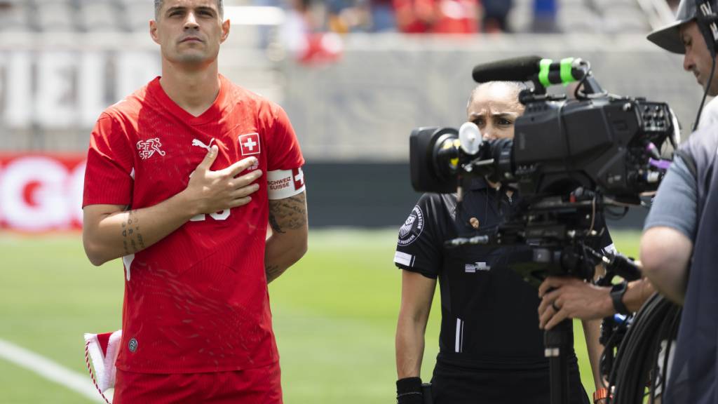 Granit Xhaka, Captain des Schweizer Nationalteams, ist mit dem Auftritt im letzten Testspiel vor der WM nicht zufrieden