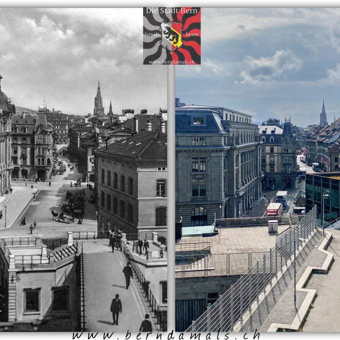 Berner zeigt mit Fotos, wie sich seine Stadt verändert hat 