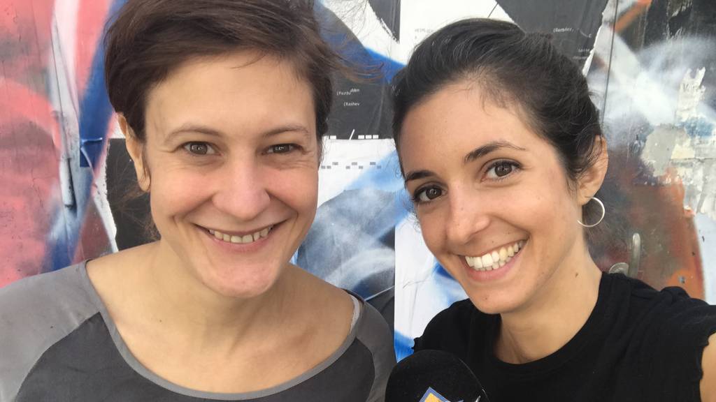 Ufem Bänkli mit Animationsfilmerin Anja Kofmel