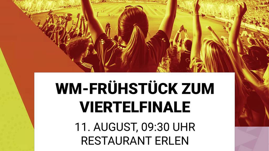 GC serviert am Freitag, 11. August, einen Viertelfinal-Zmorgen.