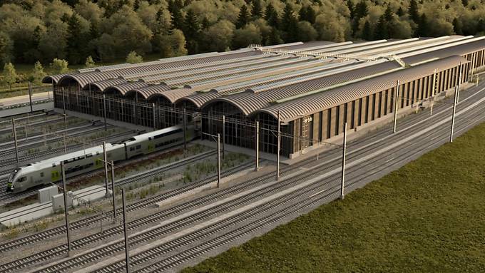 Pläne für Umbau der BLS-Werkstätte Oberburg werden aufgelegt