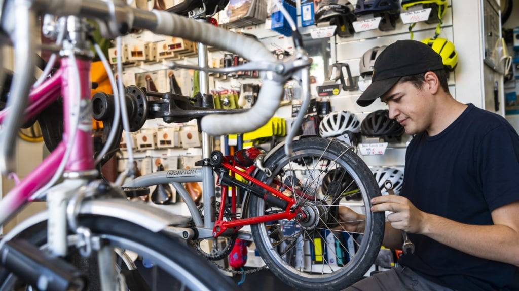 Nicht nur der Verkauf von Velos, auch das Geschäft mit Zubehör und Ersatzteilen brummte 2024. Gemäss einem neuen Bericht verdienten die Velo-Geschäfte mit Reparaturen einen Rekordumsatz.