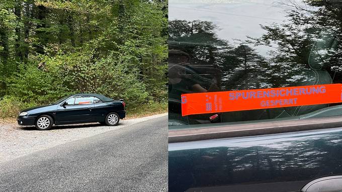 Auto ohne Besitzer steht seit Tagen im Wald – was hat die Spurensicherung damit zu tun?