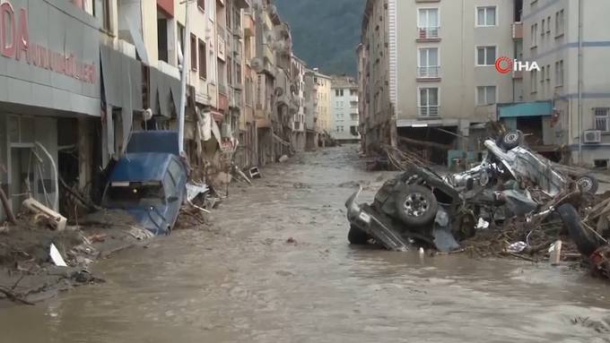 Heftige Überschwemmungen in der Türkei