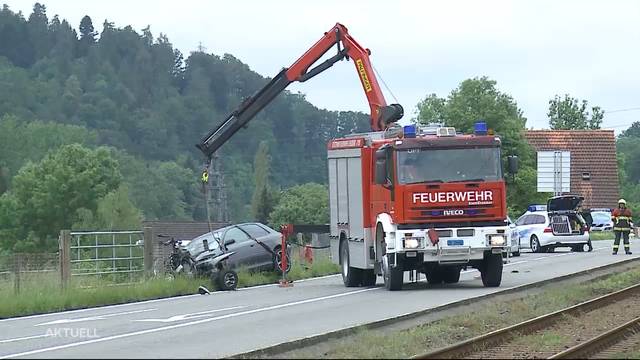 Quad-Fahrer schwer verunfallt bei Frontalkollision