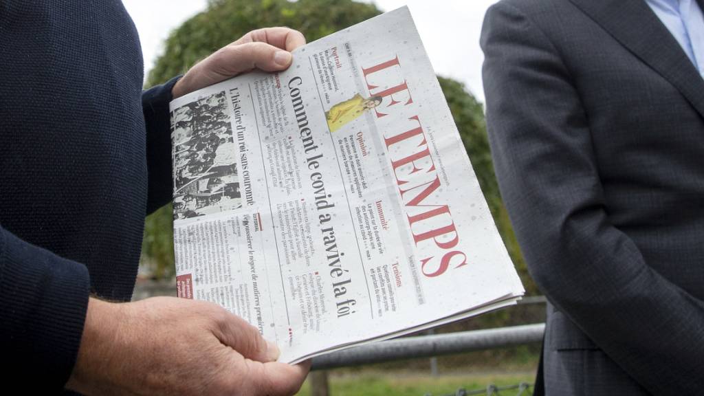 Die Westschweizer Tageszeitungen, darunter «Le Temps», befürchten wegen des Kaufs von amerikanischen Kampfflugzeugen Probleme im Verhältnis zu Europa. (Archivbild)