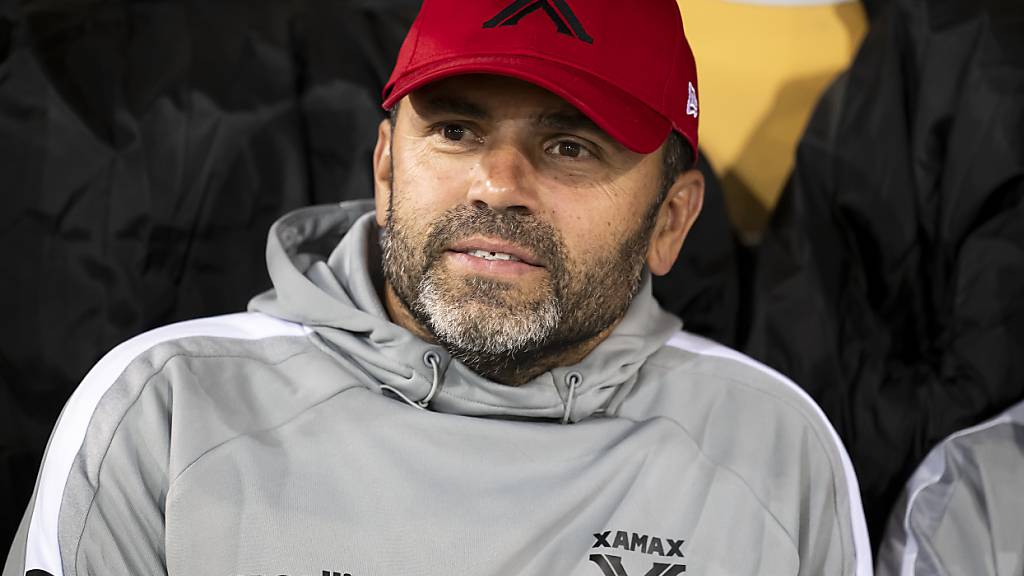 Xamax-Trainer Uli Forte hatte in Lausanne wieder Grund zum Lächeln