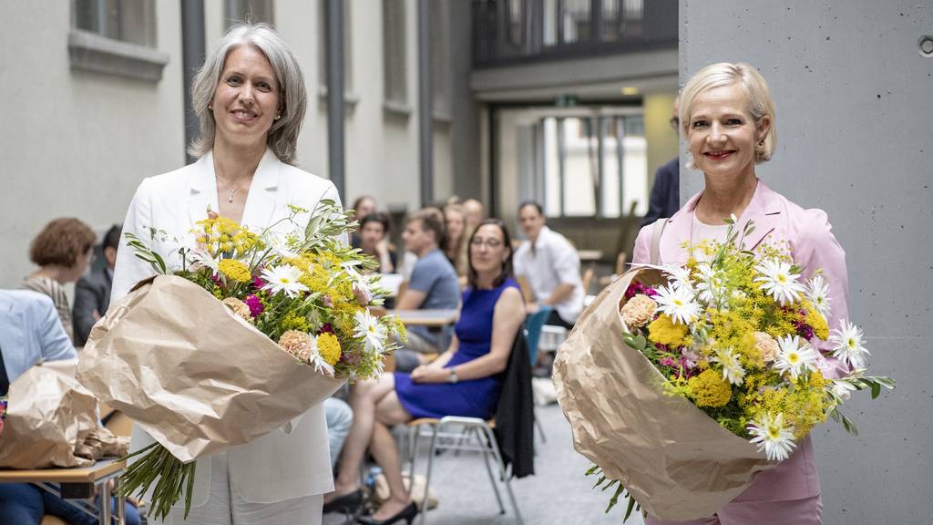 Franziska Bitzi Staub (CVP) und Manuela Jost (GLP) sind für weitere vier Jahre als Stadträtinnen gewählt.