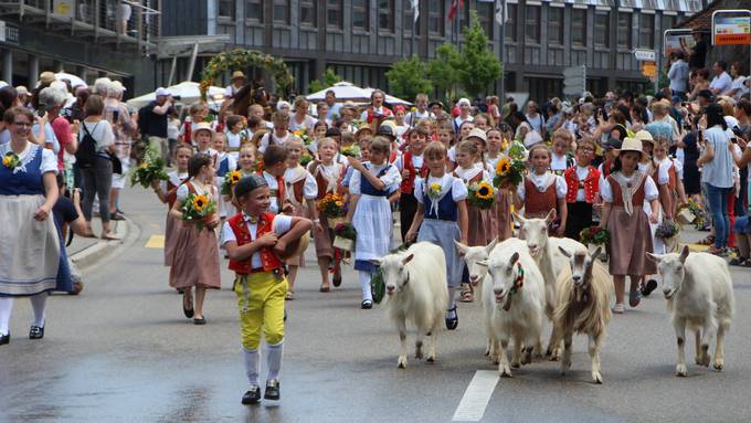 So schön war der Kinderfestumzug