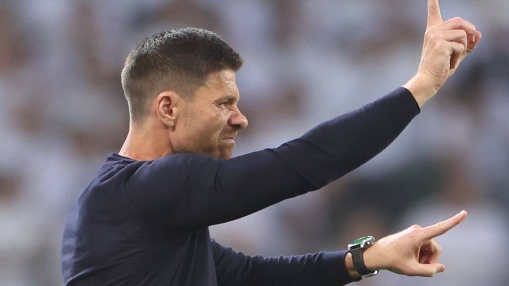 Leverkusens Trainer Xabi Alonso sah bloss ein Tor seines Teams